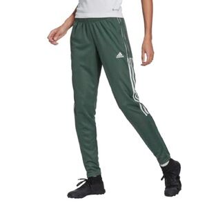 Adidas Forest Green Joggers with White Stripes